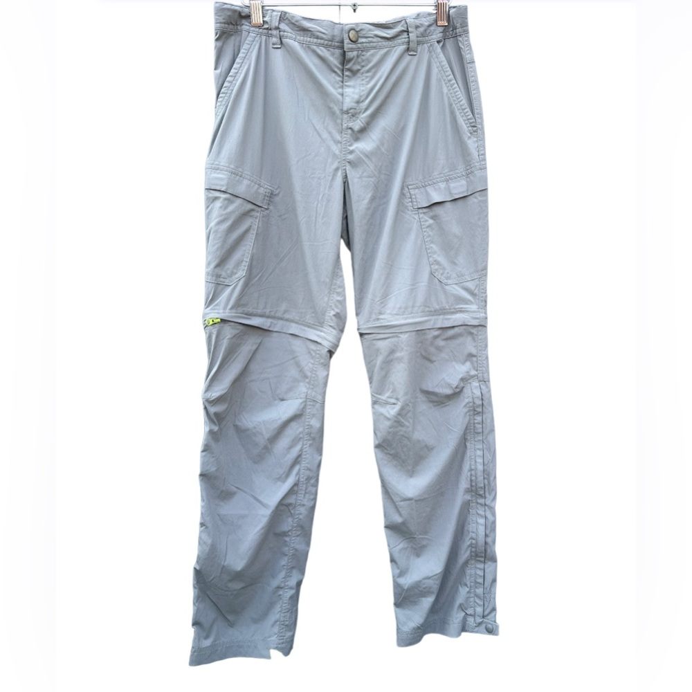 REI Utility Cargo Convertible Trail Pants Grey Size Small